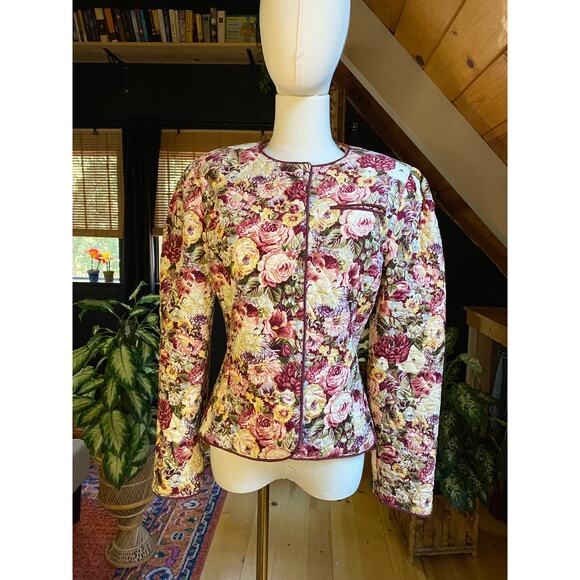 Quilt Coat Vintage Floral - Picture 6 of 8